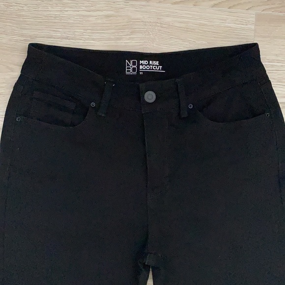 Bootcut Black Jeans Mid Rise - Picture 3 of 5